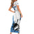 Custom Finland Ice Hockey Go Champions Short Sleeve Bodycon Dress Suomi Leijonat Sporty Style