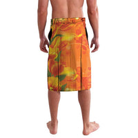 Personalized Netherlands Orange Tulip and Wildmill Lavalava