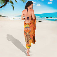 Personalized Netherlands Orange Tulip and Wildmill Sarong