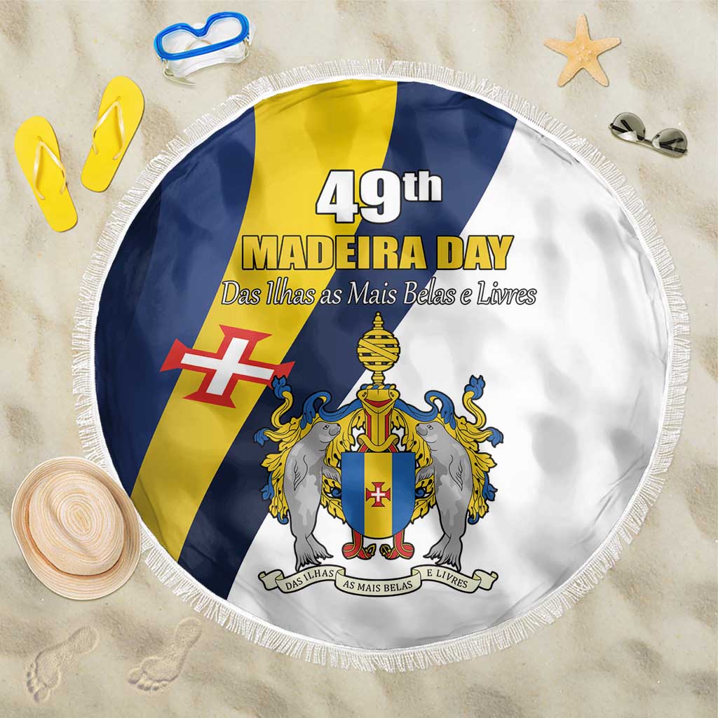 Portugal Madeira Day 1st July Beach Blanket Das Ilhas as Mais Belas e Livres LT17