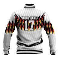 Custom Germany Football Baseball Jacket Sporty Style