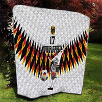 Custom Germany Football Quilt Sporty Style