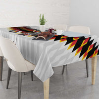 Custom Germany Football Tablecloth Sporty Style