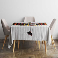 Custom Germany Football Tablecloth Sporty Style