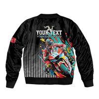 Personalized Isle of Man TT Bomber Jacket Motorcycle Racing