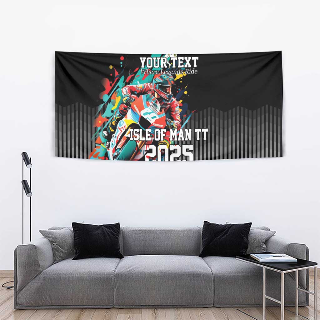Personalized Isle of Man TT Tapestry Motorcycle Racing
