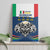 Italian Republic Football Canvas Wall Art Gli Azzurri History Champion