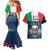 Italian Republic Football Couples Matching Mermaid Dress and Hawaiian Shirt Gli Azzurri History Champion