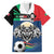 Italian Republic Football Family Matching Long Sleeve Bodycon Dress and Hawaiian Shirt Gli Azzurri History Champion