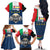 Italian Republic Football Family Matching Off The Shoulder Long Sleeve Dress and Hawaiian Shirt Gli Azzurri History Champion