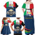 Italian Republic Football Family Matching Off Shoulder Maxi Dress and Hawaiian Shirt Gli Azzurri History Champion