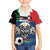 Italian Republic Football Family Matching Short Sleeve Bodycon Dress and Hawaiian Shirt Gli Azzurri History Champion