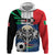 Italian Republic Football Hoodie Gli Azzurri History Champion