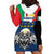 Italian Republic Football Hoodie Dress Gli Azzurri History Champion