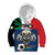 Italian Republic Football Kid Hoodie Gli Azzurri History Champion