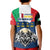 Italian Republic Football Kid Polo Shirt Gli Azzurri History Champion