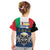 Italian Republic Football Kid T Shirt Gli Azzurri History Champion