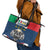 Italian Republic Football Leather Tote Bag Gli Azzurri History Champion