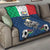 Italian Republic Football Quilt Gli Azzurri History Champion