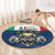 Italian Republic Football Round Carpet Gli Azzurri History Champion