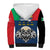 Italian Republic Football Sherpa Hoodie Gli Azzurri History Champion