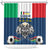 Italian Republic Football Shower Curtain Gli Azzurri History Champion