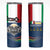 Italian Republic Football Skinny Tumbler Gli Azzurri History Champion