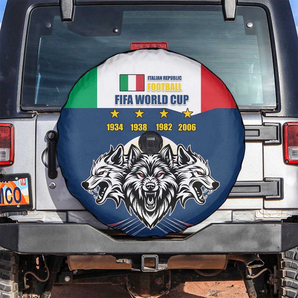 Italian Republic Football Spare Tire Cover Gli Azzurri History Champion