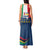 Italian Republic Football Tank Maxi Dress Gli Azzurri History Champion