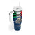 Italian Republic Football Tumbler With Handle Gli Azzurri History Champion