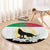 Italian Republic Anniversary of the Unification Round Carpet Anniversario dellUnita d'Italia