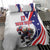 Custom United States Ice Hockey Go Champions Bedding Set Team USA Eagle Mascot Style