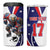 Custom United States Ice Hockey Go Champions 4 in 1 Can Cooler Tumbler Team USA Eagle Mascot Style