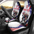 Custom United States Ice Hockey Go Champions Car Seat Cover Team USA Eagle Mascot Style