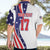 Custom United States Ice Hockey Go Champions Hawaiian Shirt Team USA Eagle Mascot Style