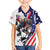 Custom United States Ice Hockey Go Champions Kid Hawaiian Shirt Team USA Eagle Mascot Style