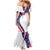 Custom United States Ice Hockey Go Champions Mermaid Dress Team USA Eagle Mascot Style