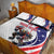 Custom United States Ice Hockey Go Champions Quilt Bed Set Team USA Eagle Mascot Style