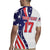 Custom United States Ice Hockey Go Champions Rugby Jersey Team USA Eagle Mascot Style