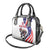 Custom United States Ice Hockey Go Champions Shoulder Handbag Team USA Eagle Mascot Style