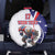 Custom United States Ice Hockey Go Champions Spare Tire Cover Team USA Eagle Mascot Style