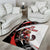 Custom Canada Ice Hockey Go Champions Area Rug Team Canada Beaver Mascot Style