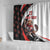 Custom Canada Ice Hockey Go Champions Shower Curtain Team Canada Beaver Mascot Style