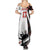 Custom Canada Ice Hockey Go Champions Summer Maxi Dress Team Canada Beaver Mascot Style