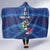 Italian Republic Rugby Custom Hooded Blanket Sporty Style