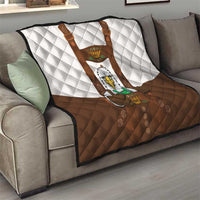 Lederhosen Costume Germany Quilt Bald Eagles With Traditional German Pattern