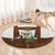 Lederhosen Costume Germany Round Carpet Bald Eagles With Traditional German Pattern