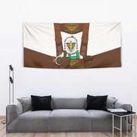 Lederhosen Costume Germany Tapestry Bald Eagles With Traditional German Pattern