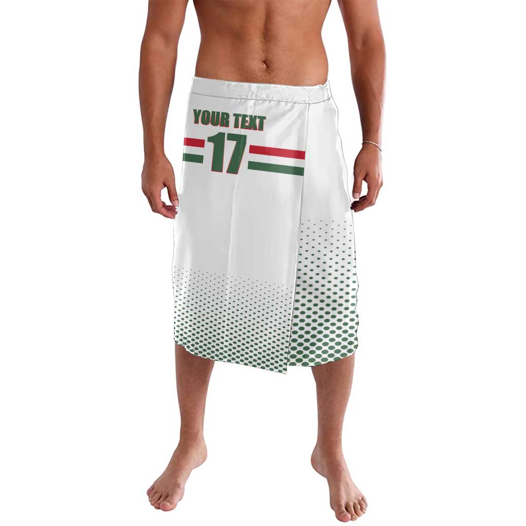 Custom Hungary Ice Hockey Lavalava White Style Come on Magyars