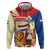 Netherlands Lion and Knight Hoodie Tulips and Windmills